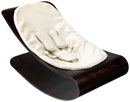 bloom coco stylewood coconut white leatherette (black)